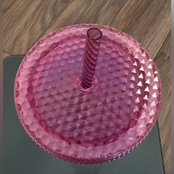 BNWT Starbucks Disney Pink Studded Cold Drink Tumbler 50th Anniversary - Picture 3 of 4